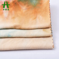 Mulinsen Textile Hot Sale Smooth Handfeeling DTY Brush Soft Fabric Tie Dye